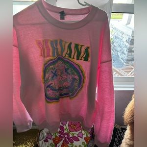 Nirvanas crewneck size XL